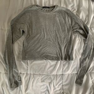 Brandy Melville Cropped Long Sleeve